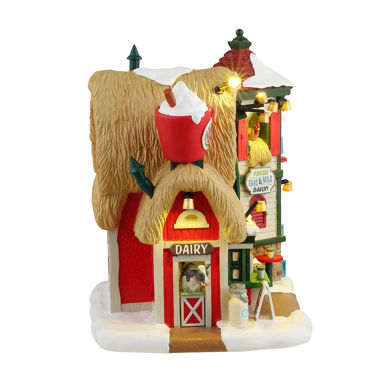 LEMAX The Eggnog Bar, Battery Operated (4.5V) #45263